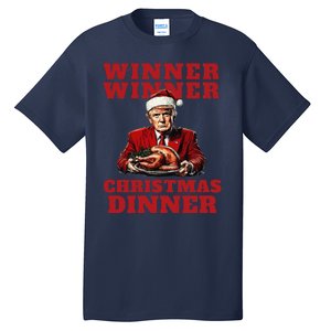 Humorous Trump Christmas Winner Winner Christmas Dinner Tall T-Shirt