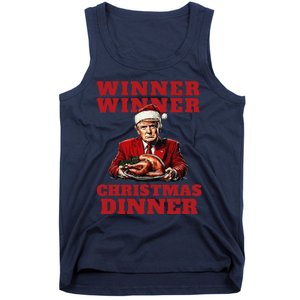 Humorous Trump Christmas Winner Winner Christmas Dinner Tank Top