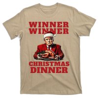 Humorous Trump Christmas Winner Winner Christmas Dinner T-Shirt