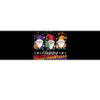 Halloween Thanksgiving Christmas Happy Hallothanksmas Funny Bumper Sticker