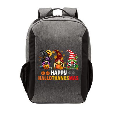 Halloween Thanksgiving Christmas Happy HalloThanksMas Gnomes Vector Backpack