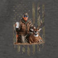 Hunting Trump Camouflage Usa Flag Deer Hunting Season Maga Vector Backpack