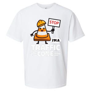 Halloween Traffic Cone Costume IM A Traffic Cone Sueded Cloud Jersey T-Shirt