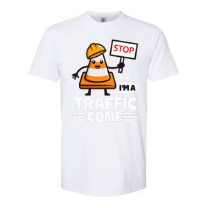 Halloween Traffic Cone Costume IM A Traffic Cone Softstyle CVC T-Shirt