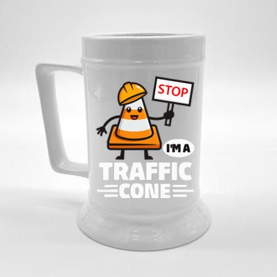 Halloween Traffic Cone Costume IM A Traffic Cone Beer Stein