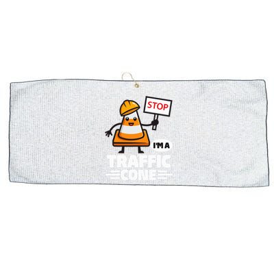 Halloween Traffic Cone Costume IM A Traffic Cone Large Microfiber Waffle Golf Towel