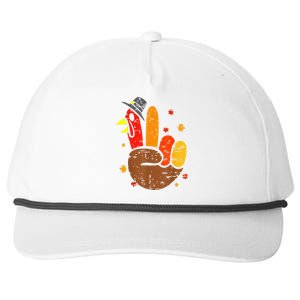 Happy Thanksgiving Cockatiel Turkey Pickup Truck Pumpkins  Snapback Five-Panel Rope Hat