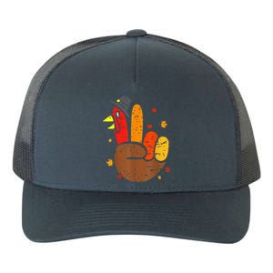 Happy Thanksgiving Cockatiel Turkey Pickup Truck Pumpkins  Yupoong Adult 5-Panel Trucker Hat