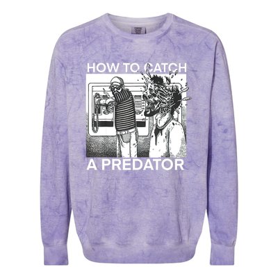 How To Catch A Predator Colorblast Crewneck Sweatshirt