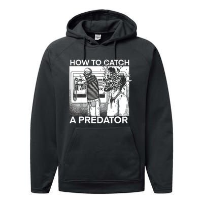 How To Catch A Predator Performance Fleece Hoodie