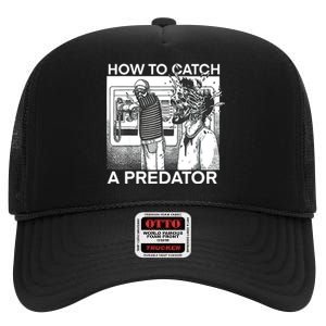 How To Catch A Predator High Crown Mesh Back Trucker Hat