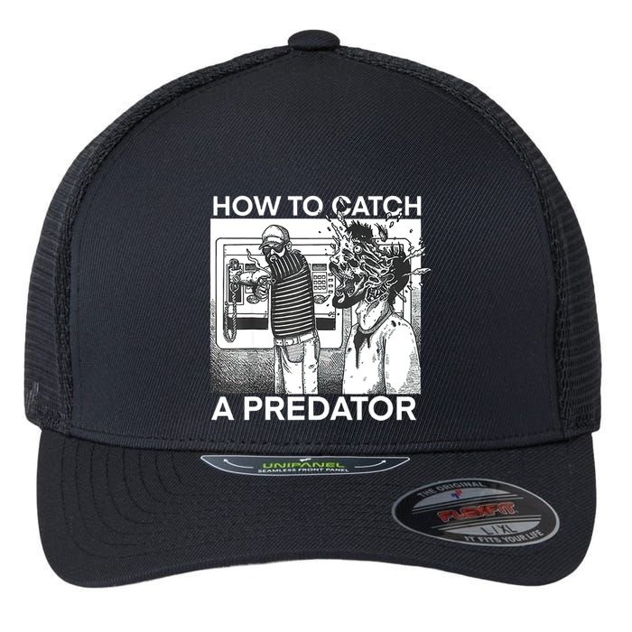 How To Catch A Predator Flexfit Unipanel Trucker Cap