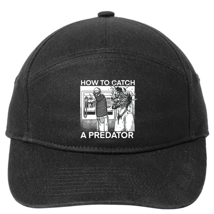 How To Catch A Predator 7-Panel Snapback Hat
