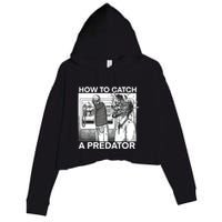 How To Catch A Predator Crop Fleece Hoodie