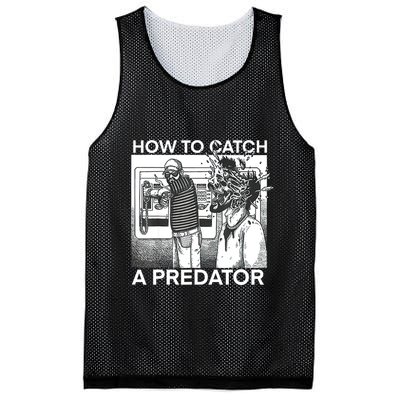 How To Catch A Predator Mesh Reversible Basketball Jersey Tank