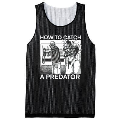 How To Catch A Predator Mesh Reversible Basketball Jersey Tank