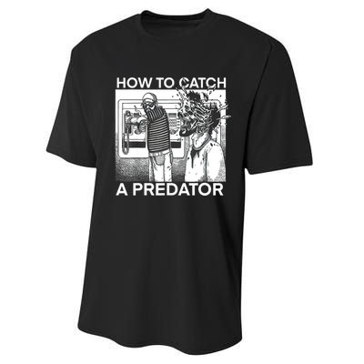 How To Catch A Predator Performance Sprint T-Shirt