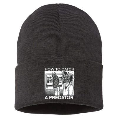How To Catch A Predator Sustainable Knit Beanie