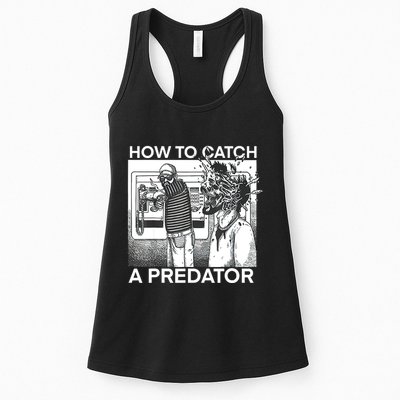 How To Catch A Predator Womens Tank Top