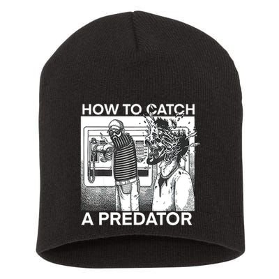How To Catch A Predator Short Acrylic Beanie