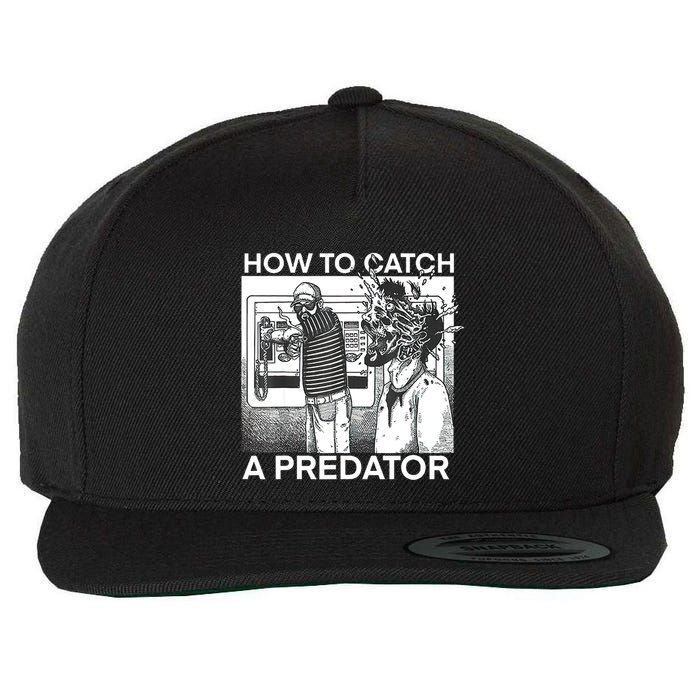 How To Catch A Predator Wool Snapback Cap