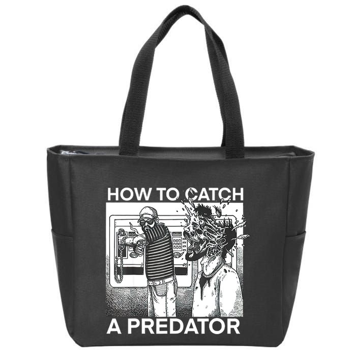 How To Catch A Predator Zip Tote Bag