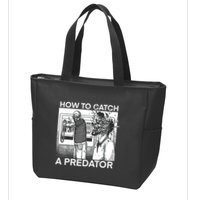 How To Catch A Predator Zip Tote Bag