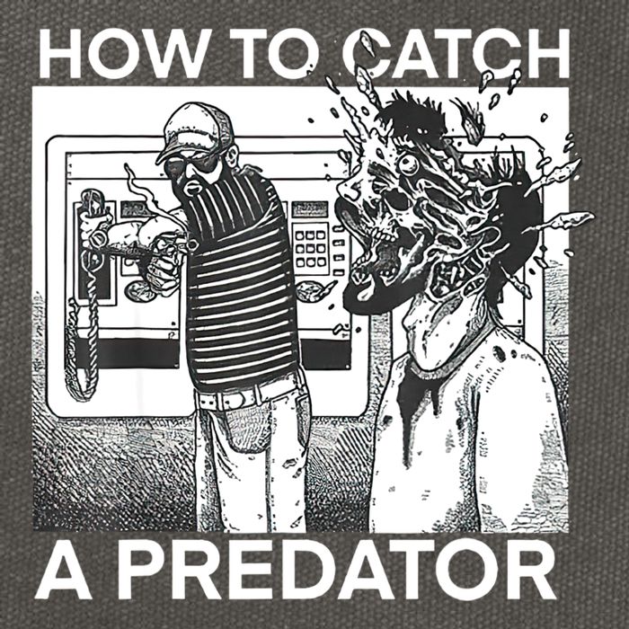 How To Catch A Predator Cotton Canvas Backpack
