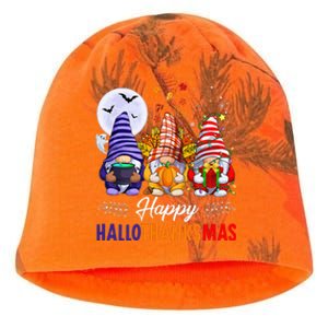 Halloween Thanksgiving Christmas Happy HalloThanksMas Gnomes Kati - Camo Knit Beanie