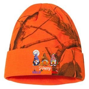 Halloween Thanksgiving Christmas Happy HalloThanksMas Gnomes Kati Licensed 12" Camo Beanie