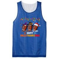 Halloween Thanksgiving Christmas Hallothanksmas Football Cool Gift Mesh Reversible Basketball Jersey Tank