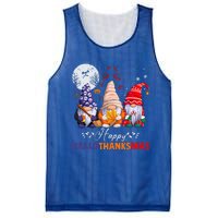 Halloween Thanksgiving Christmas Happy HalloThanksMas Gnomes Mesh Reversible Basketball Jersey Tank