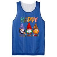 Halloween Thanksgiving Christmas Happy Hallothanksmas Gnomes Gift Mesh Reversible Basketball Jersey Tank