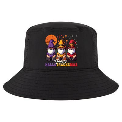 Halloween Thanksgiving Christmas Happy Hallothanksmas Gnomes Cool Comfort Performance Bucket Hat