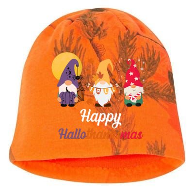 Halloween Thanksgiving Christmas Holiday Gnomes Kati - Camo Knit Beanie