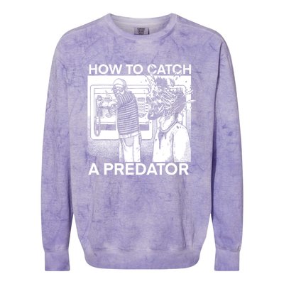 How To Catch A Predator Colorblast Crewneck Sweatshirt