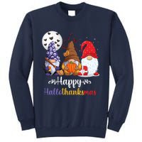 Halloween Thanksgiving Christmas Happy HalloThanksMas Gnomes Sweatshirt