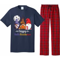 Halloween Thanksgiving Christmas Happy HalloThanksMas Gnomes Pajama Set