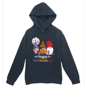 Halloween Thanksgiving Christmas Happy HalloThanksMas Gnomes Urban Pullover Hoodie