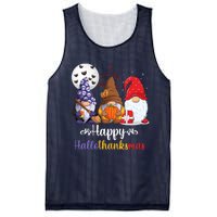 Halloween Thanksgiving Christmas Happy HalloThanksMas Gnomes Mesh Reversible Basketball Jersey Tank