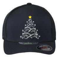 Horse Tree Christmas Horses Xmas Gifts Flexfit Unipanel Trucker Cap