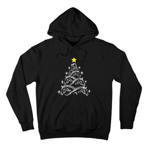 Horse Tree Christmas Horses Xmas Gifts Hoodie