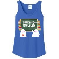 Halloween Teacher Cute Ghost I Have A BooTiful Class Gift Ladies Essential Tank