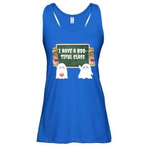 Halloween Teacher Cute Ghost I Have A BooTiful Class Gift Ladies Essential Flowy Tank