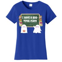 Halloween Teacher Cute Ghost I Have A BooTiful Class Gift Women's T-Shirt