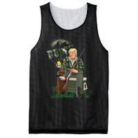 Hunting Trump Camo Duck Election Maga 2024 Voter Mesh Reversible Basketball Jersey Tank