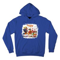 Halloween Thanksgiving Christmas Happy Hallothanksmas Meaningful Gift Hoodie