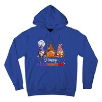 Halloween Thanksgiving Christmas Happy HalloThanksMas Gnomes Hoodie