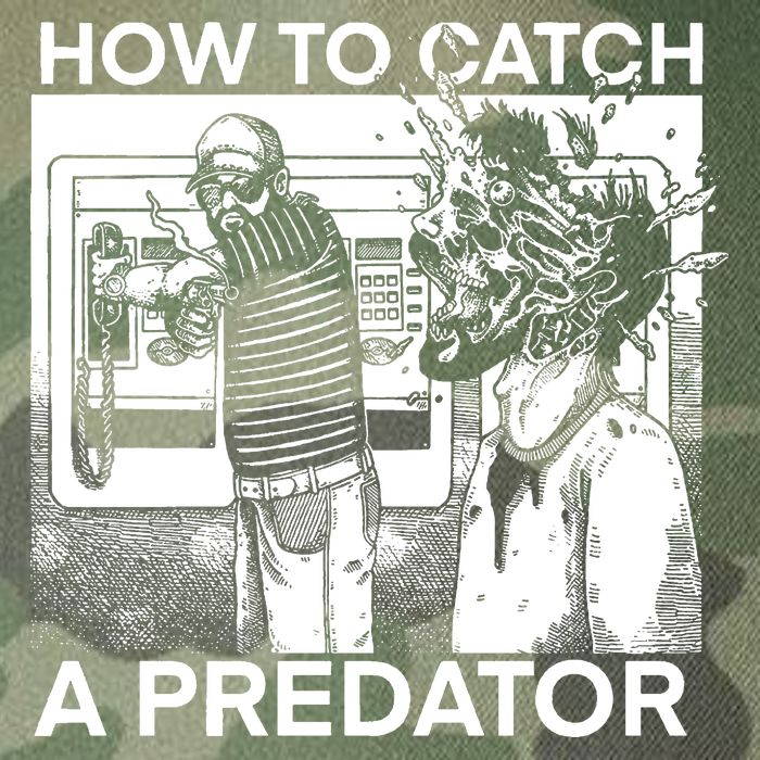 How To Catch A Predator Leon Gary Plauche Legacy Tie Dye Trucker Hat