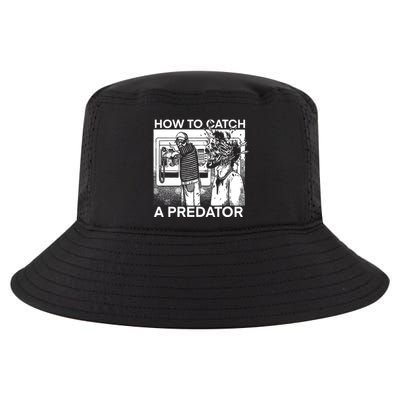 How To Catch A Predator Leon Gary Plauche Cool Comfort Performance Bucket Hat